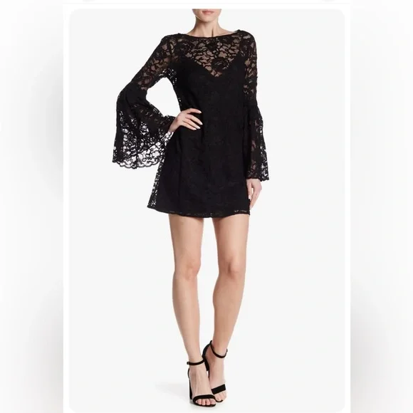 knee length dresses for ladies Arte Pura Bevel Lace Shimmering Sequined Sling Dress in White main image 1